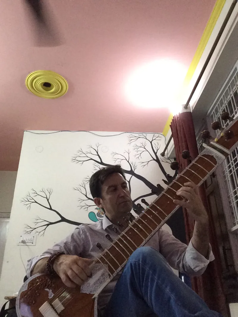 Sitar acquired in Varanasi